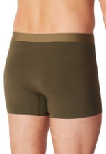 Schiesser Boxershorts Modern Bonded olivegrün Herren - 1 Stück